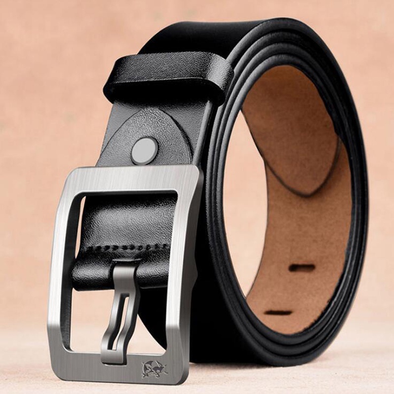 Belt เข็มขัดหนังผู้ชายแฟชั่น ย้อนยุค เข็มขัด