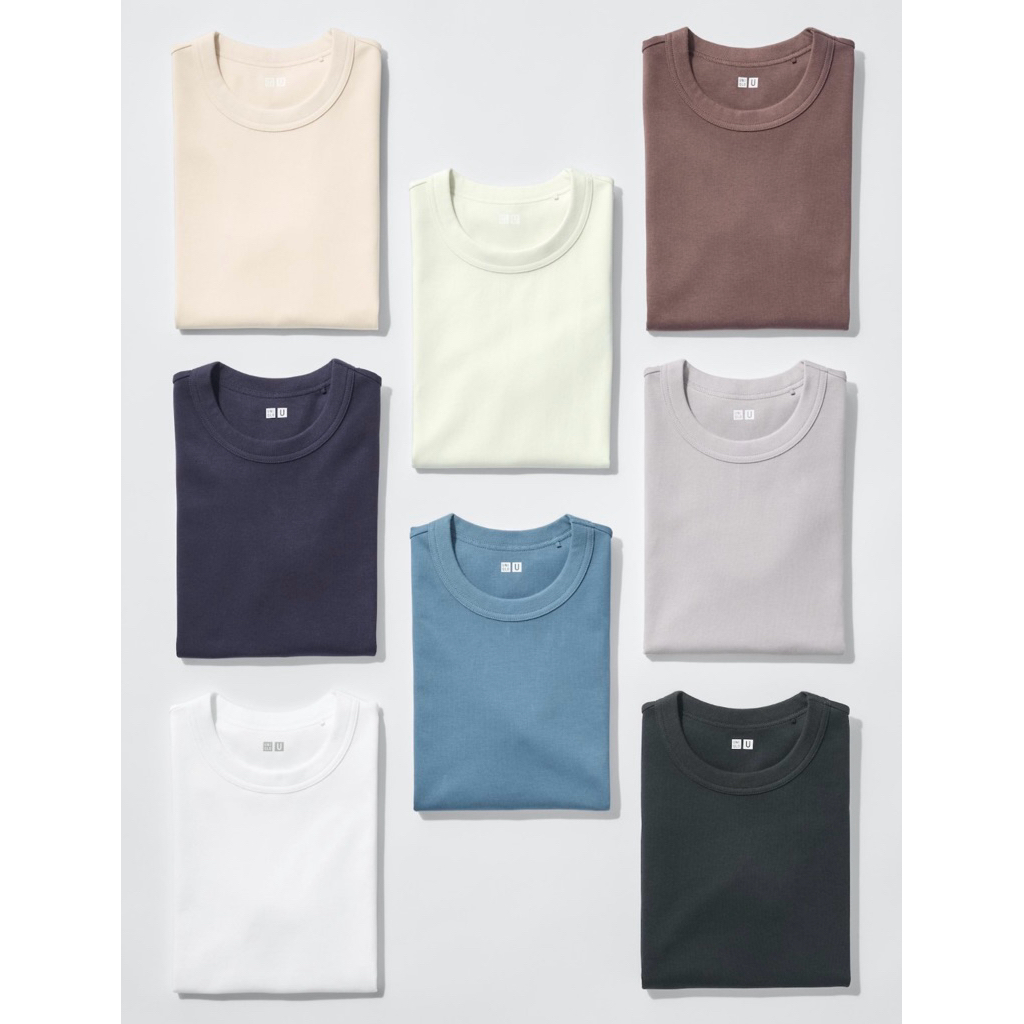 เสื้อยืด U คอกลม Uniqlo แท้ 100%