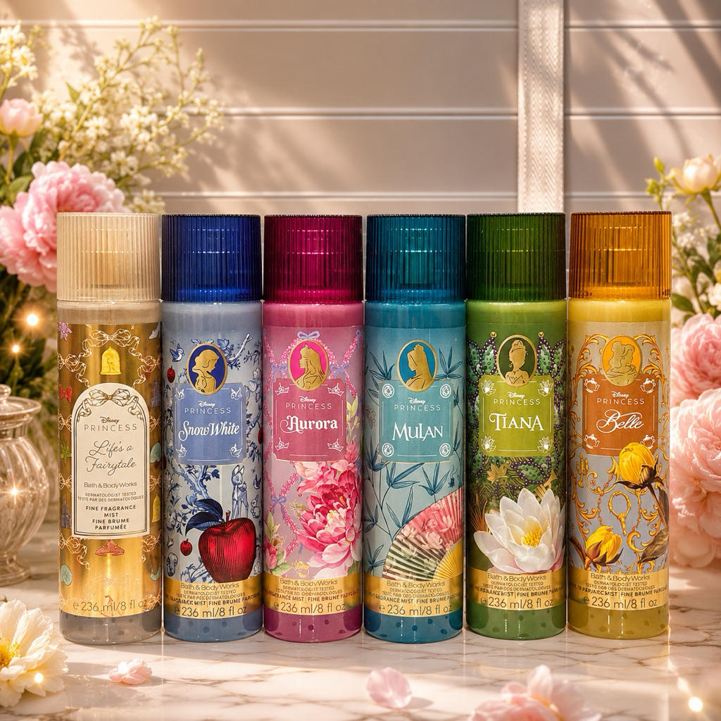 มิเต็ด] Bath & Body Works x Disney Princess Fine Fragrance Mist (236 ml) เนรมิตความหอมระดับเจ้าหญิง