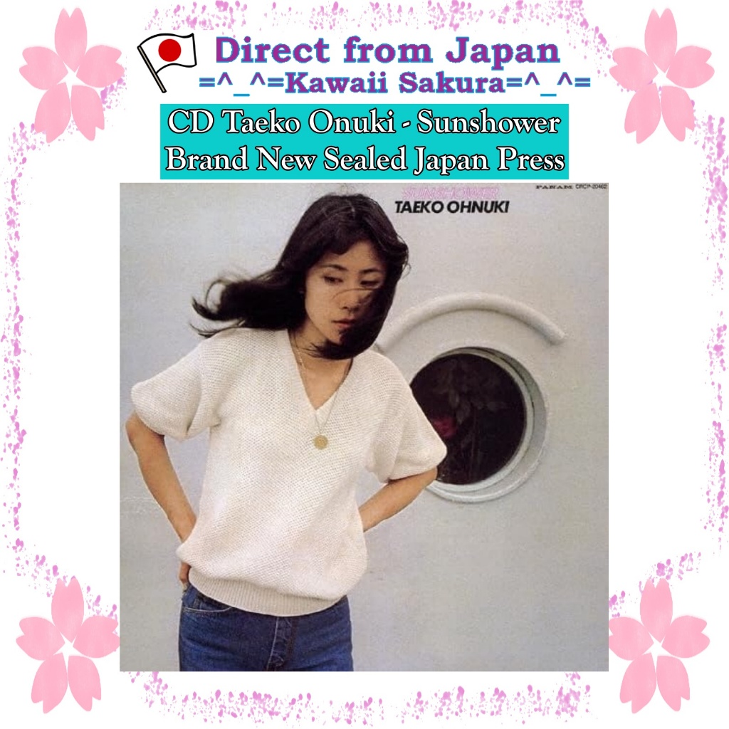 CD Taeko Onuki - Sunshower Brand New Sealed Japan Press OBI 4:00A.M. Tokai Ryuichi Sakamoto