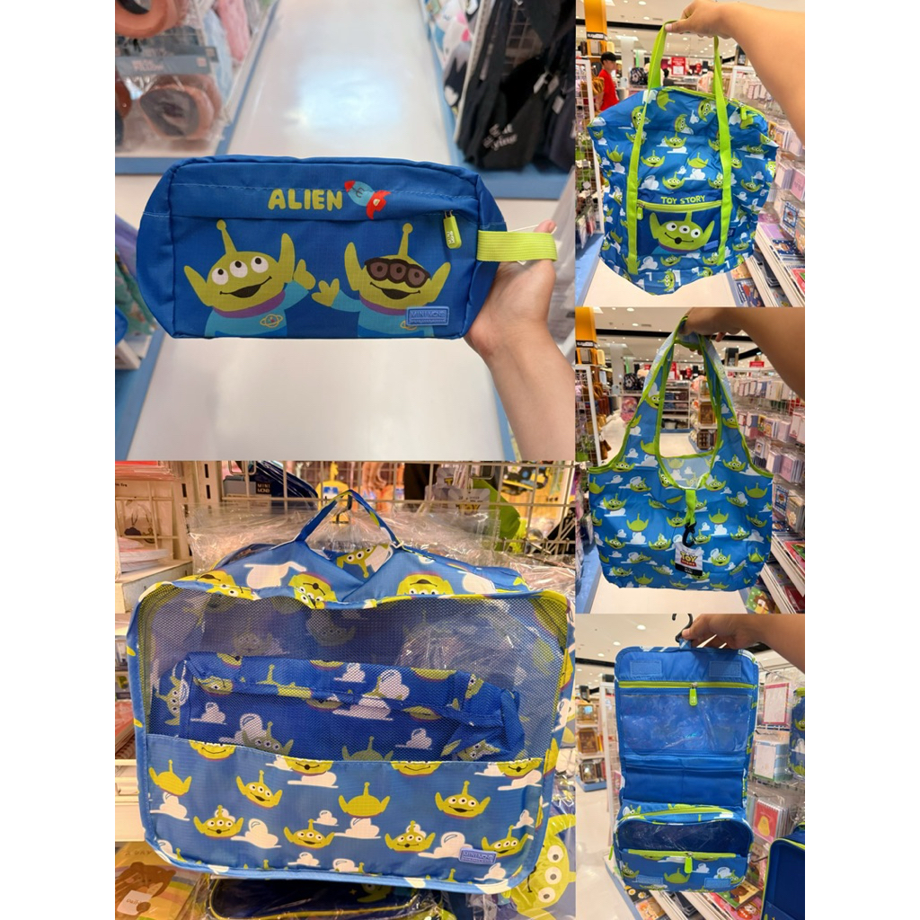 💚Alien💚 เซ็ทคอลเล็กชั่น กระเป๋าลาย Alien Toy Story ลิขสิทธิ์แท้100% Minimono