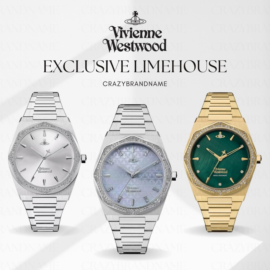 พร้อมส่ง นาฬิกา⚡️Vivienne Westwoood Exclusive Limehouse ของแท้💯