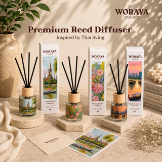 WORAYABANGKOK Reed Diffuser | วรญา บางกอก ก้านไม้หอม 50 มล