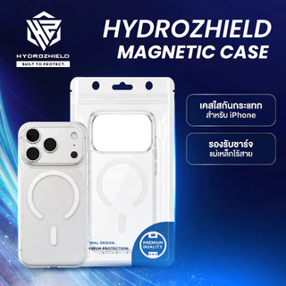 HydroZhield เคสใสกันกระแทก รองรับชาร์จแม่เหล็กไร้สาย สำหรับ iPhone 16ProMax 16Pro 16 15ProMax 15 14ProMax 14/13