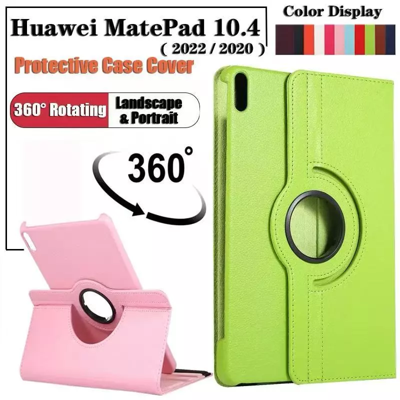 เคสหนังคุณภาพดี หมุนได้ 360 องศา เคส Case Huawei Huawei MatePad 10.4 T10 T10S เคสกันกระแทก