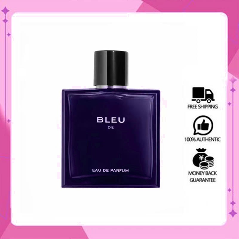 [ของแท้]Bleu De EDT/EDP 100ml น้ำหอมสำหรับผู้ชาย กลิ่นหอมติดทนนาน คุณภาพหรูหรา เหมาะสำหรับใช้ในชีวิตประจำวัน