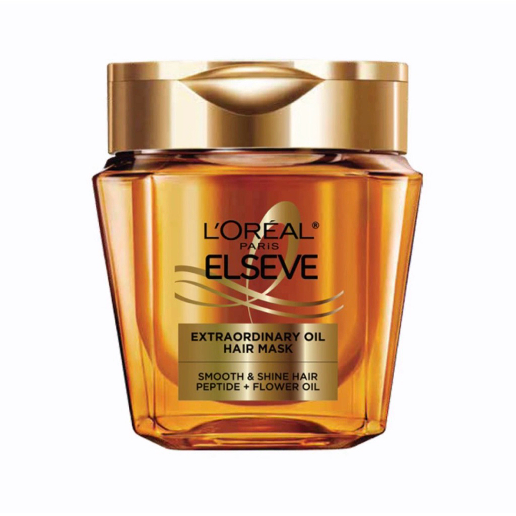 (แท้💯) Elseve ลอรีอัล ปารีส เอลแซฟ แฮร์ มาส์ก เอ็กซ์ตรอว์ดินารี่ ออยล์ 250 มล.