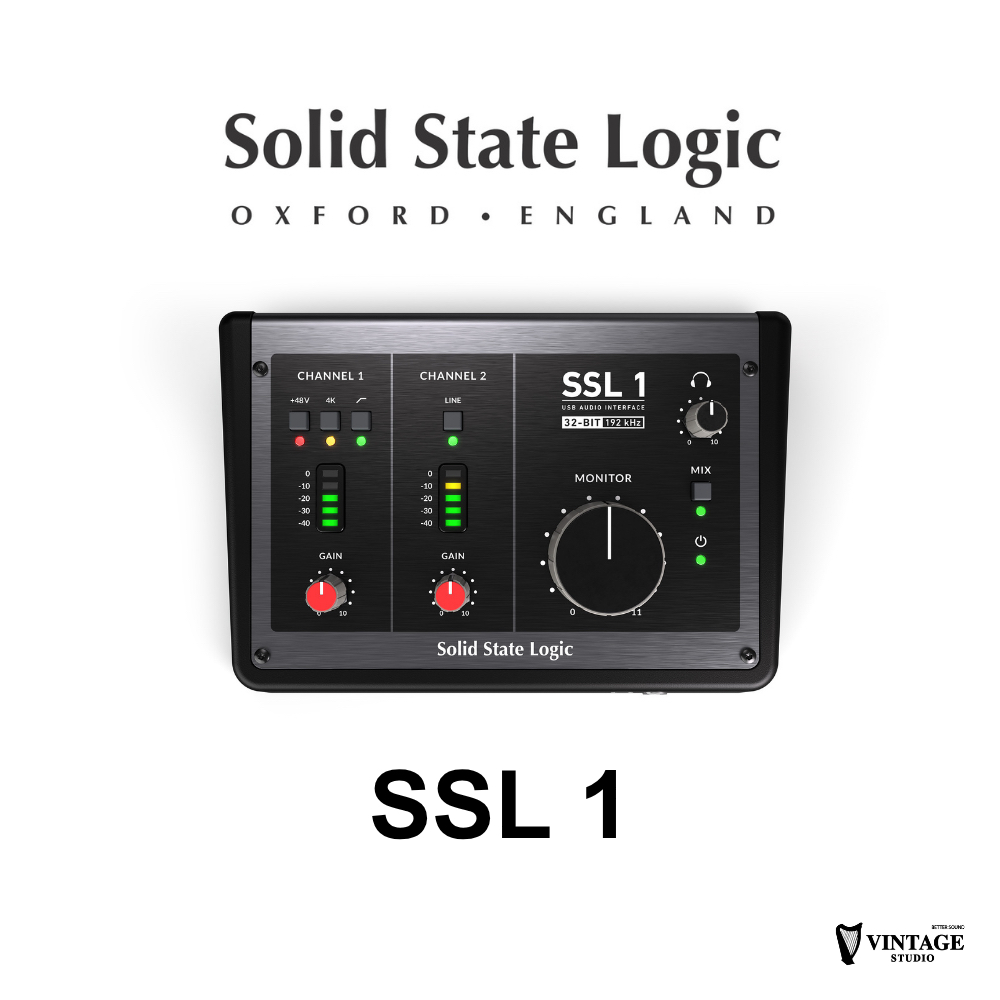 SSL 1 Audio Interface 32bit/192kHz | Solid State logic Thailand