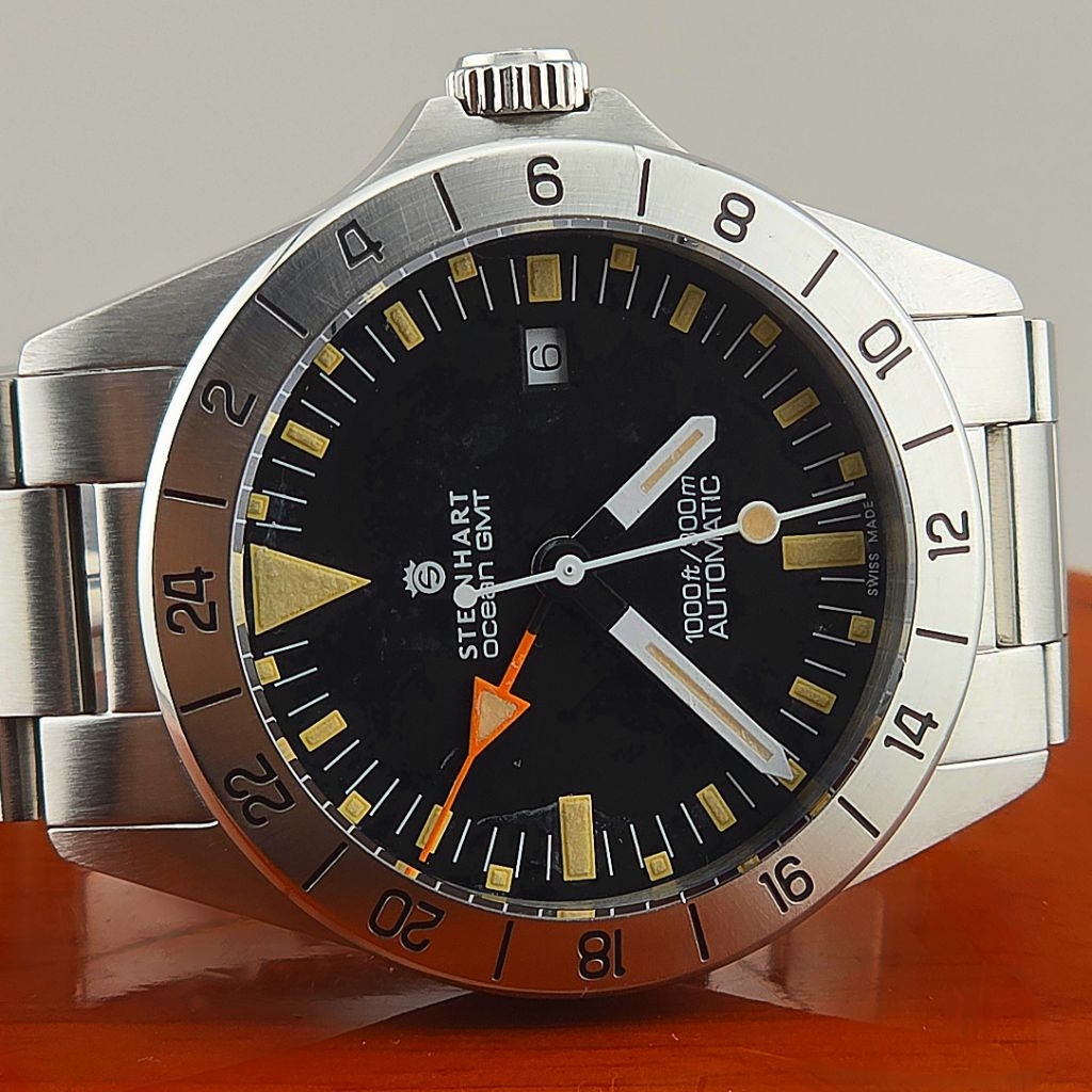 STEINHART Ocean One vintage GMT Diver Watch
