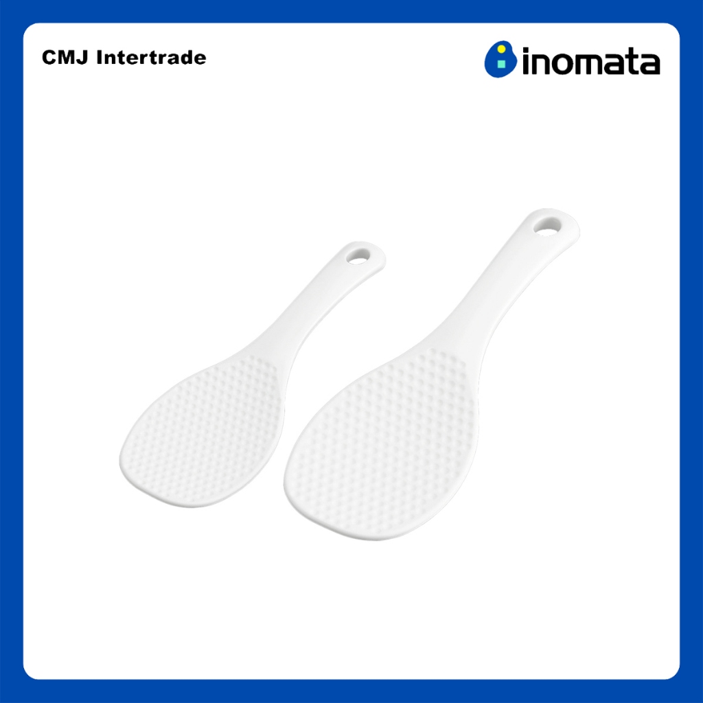 Inomata Rice Paddle ทัพพีตักข้าว สไตล์มินิมอล ตักข้าวไม่ติด ของใช้ในครัวคุณภาพดีจากญี่ปุ่น