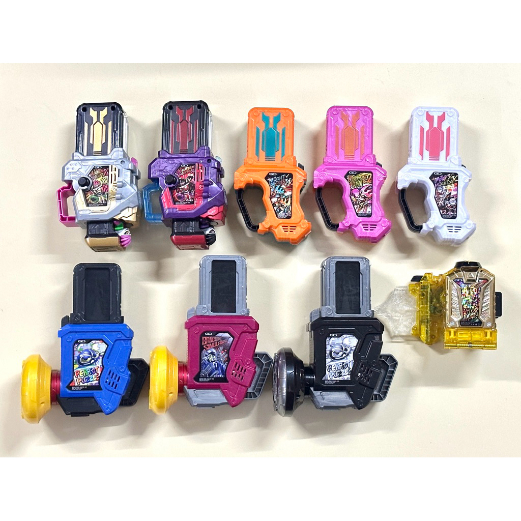 DX Gashat Dual Gear,Maximum Mighty,Hyper Muteki,Mighty Brother - รวมกาแชทพิเศษมาสไรเดอร์เอ็กเซดมือ 2