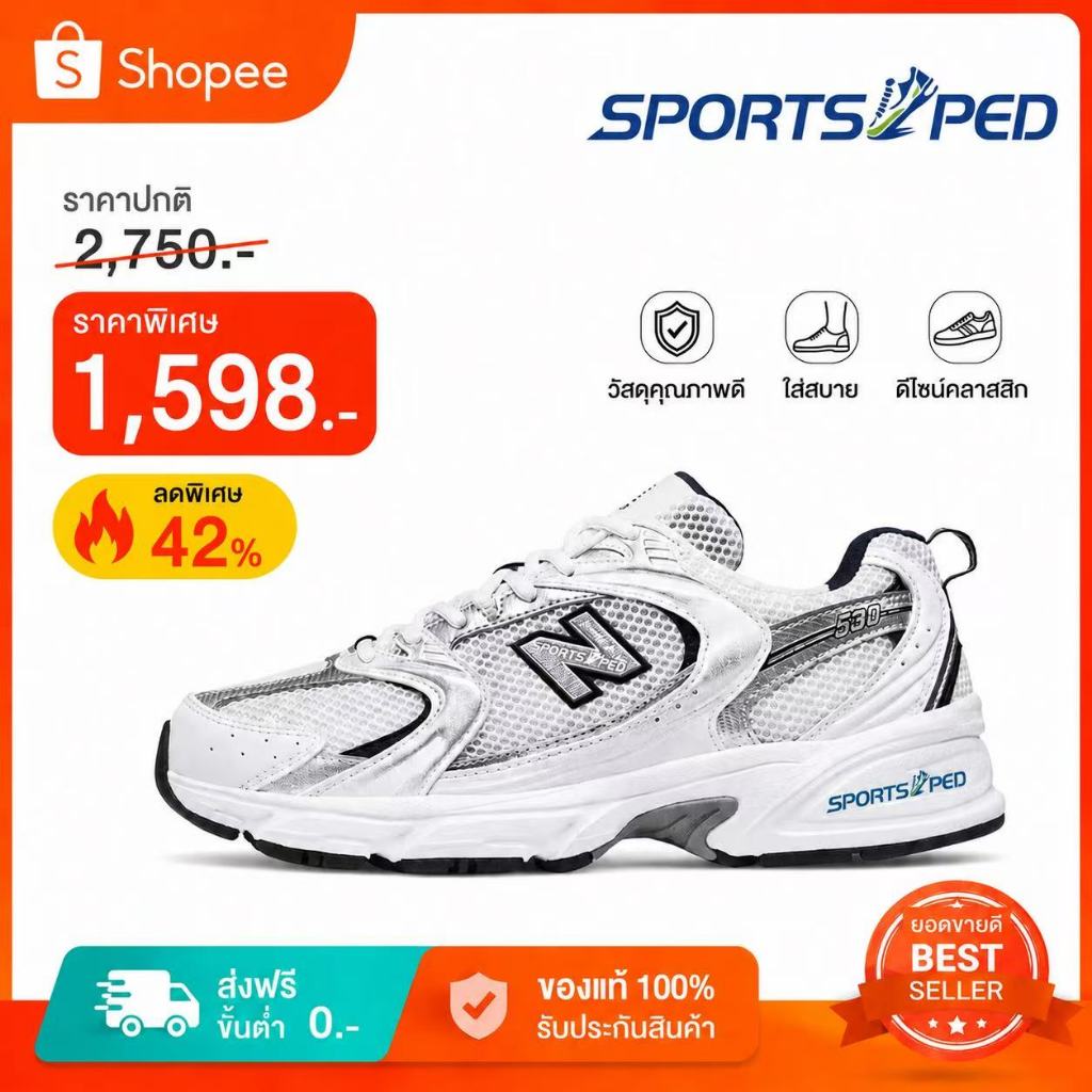 Running shoes 530 ขนาด 36-45Men's and women's sports shoes,sg/sh/ka/aa1