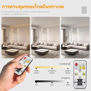 แถบไฟนีออน LED 3 สี กันน้ำ 220V แสงนุ่มนวล ยาว 30/20/15/10/5/3 ม. เหมาะสำหรับตกแต่งผนังภายนอกและในร่ม