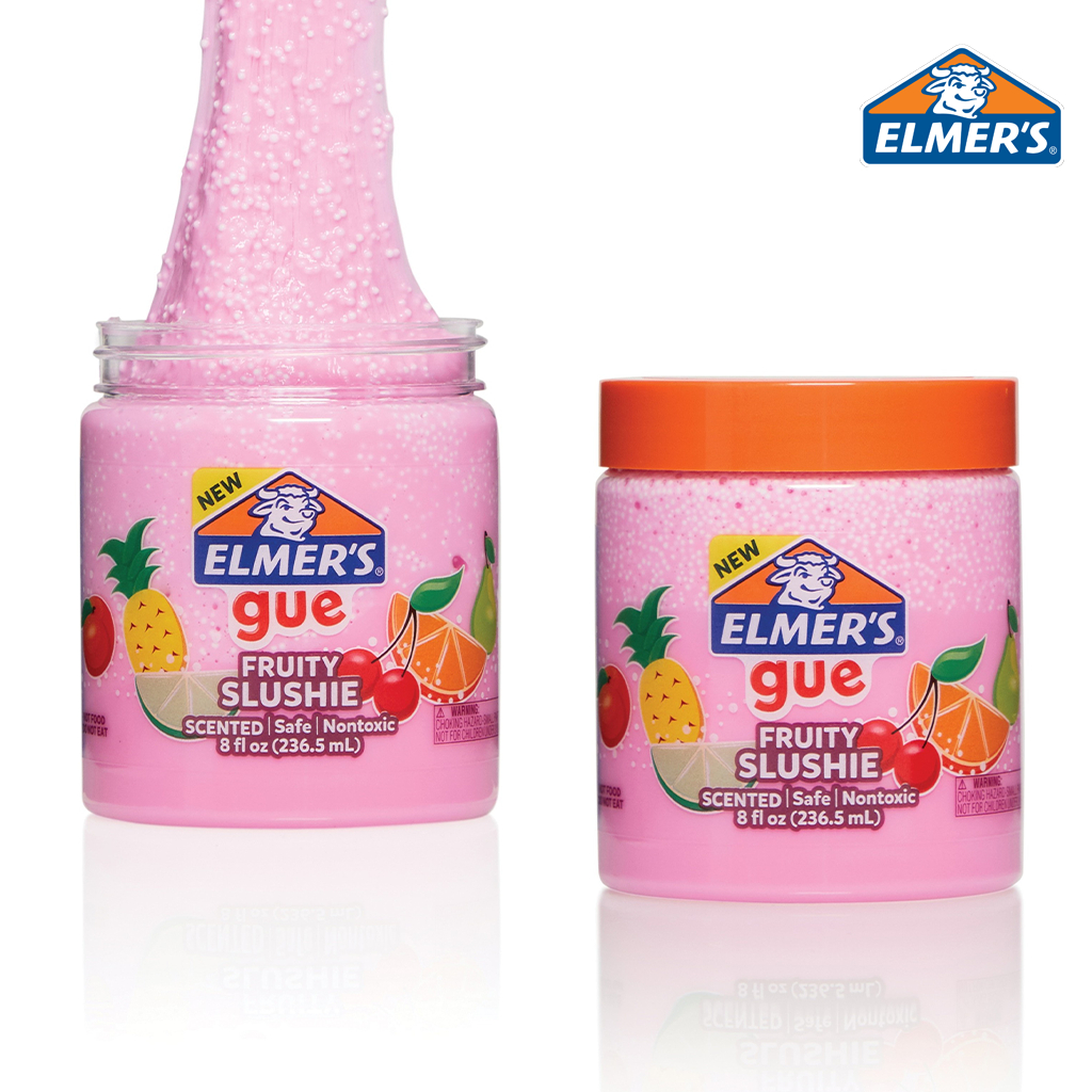 Elmer's طقم سلايم Pink Crunch ‏8 أونصة — صورة 2