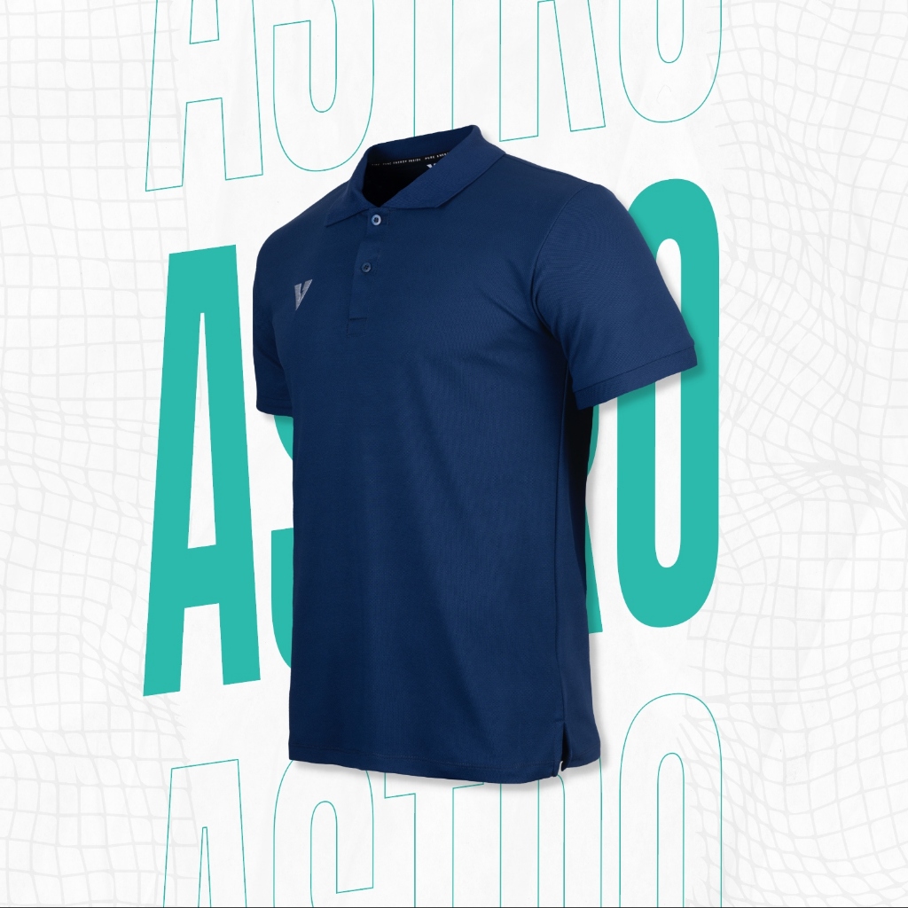 VOLT ASTRO 001 UNIFORM NAVY เสื้อโปโล สีกรม