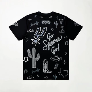 เสื้อยืด เสื้อแขนสั้น Shooting shirts SPUR BLACK [ มีไซส์ใหญ่ ]