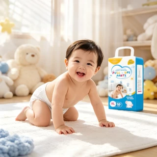 กางเกงผ้าอ้อมเด็ก Baby Pants ไซซ์ M-3XL ซึมซับแห้งไว ระบายอากาศ ลดอับชื้น ใส่สบาย พร้อมส่ง