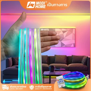MODI ไฟริบบิ้นUSB หลากสีRGB ยาว5เมตร ไฟเส้นเหมาะสำหรับใช้ภายในอาคาร ไฟตกแต่ง ไฟประดับ คริสมาส ปีใหม่