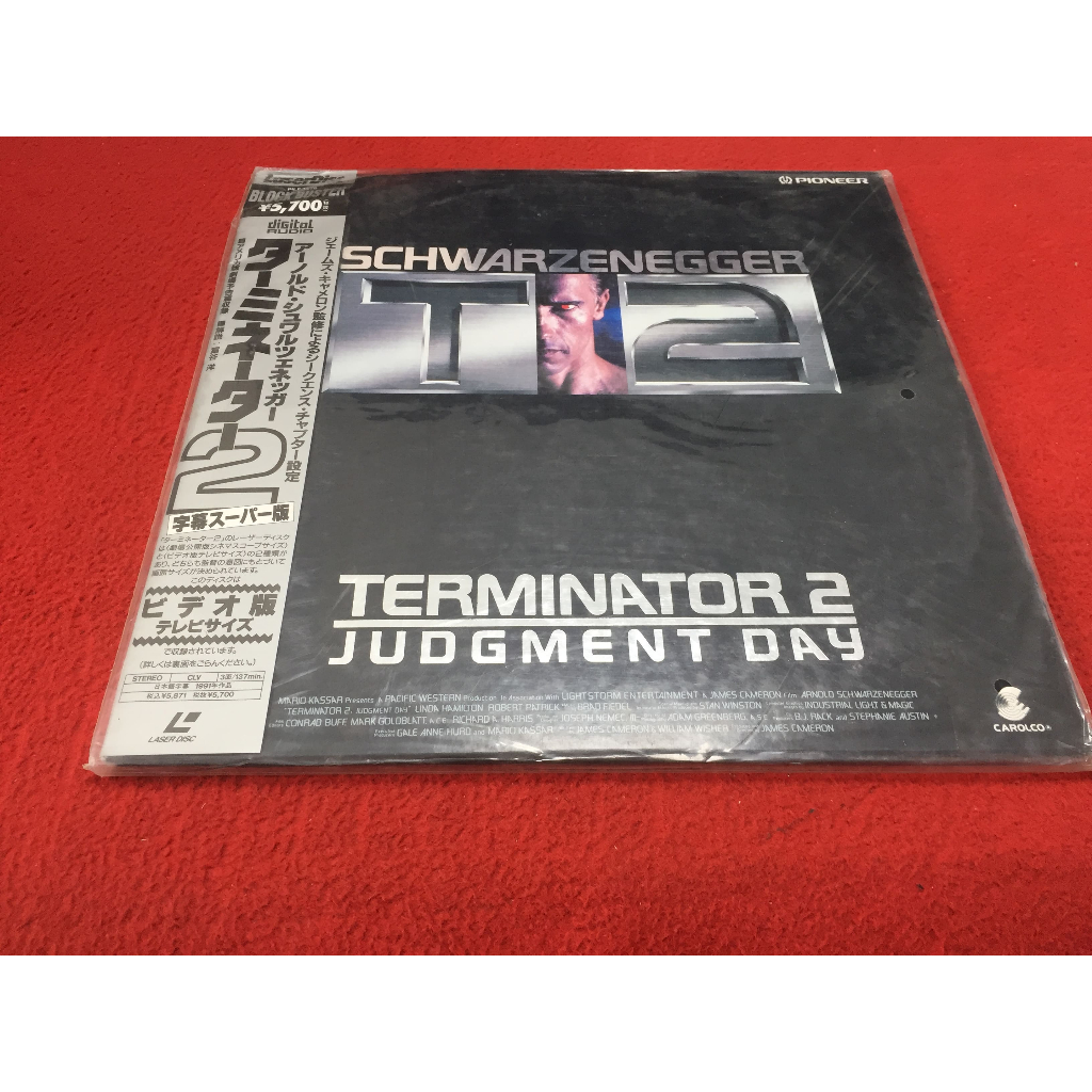 Terminator 2 -  Judgment Day ขนาด 12 นิ้ว LaserDisc B166