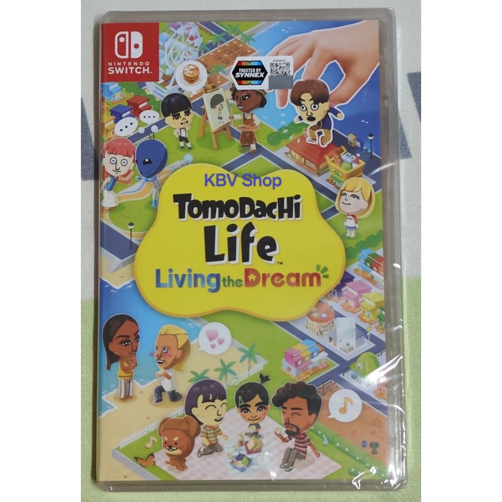 (⚡มือ 1,2 พร้อมส่ง⚡)Nintendo Switch : Tomodachi Life Living the Dream มือหนึ่ง มีภาษาอังกฤษ