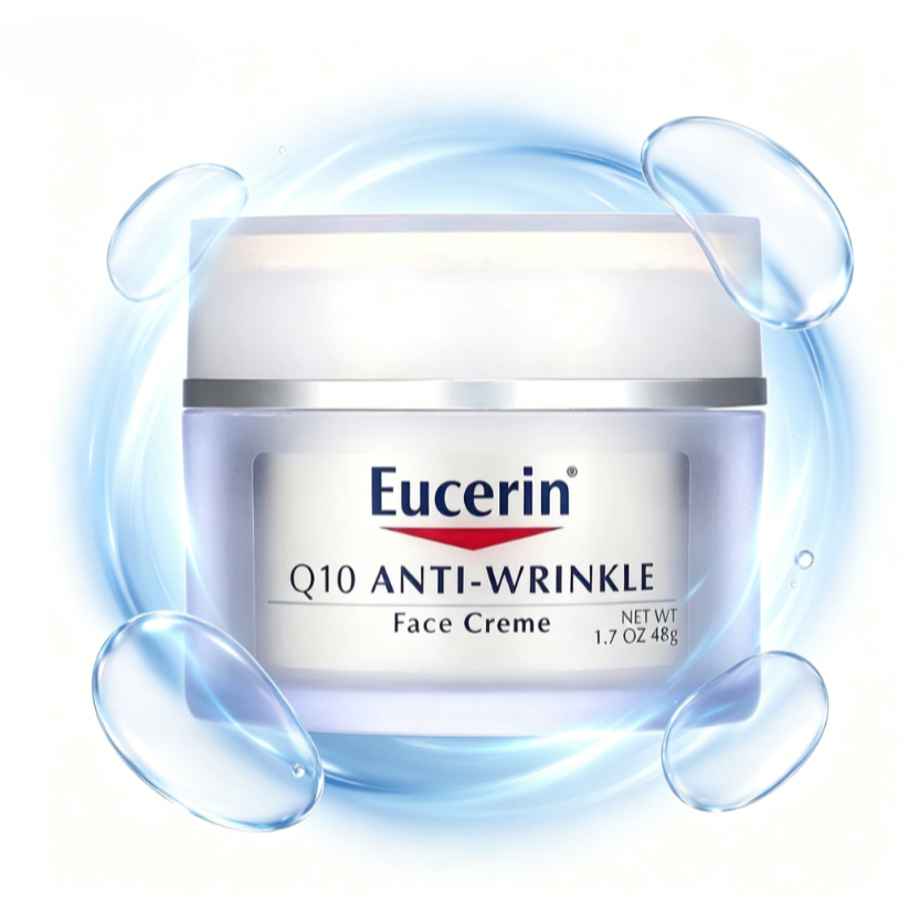 Eucerin Revitalizing Cream ครีมบำรุงหน้า Q10 กระชับผิว ชุ่มชื้น ผิวเด้ง เนียนนุ่ม Active Enzyme Bio-vitamins เยอรมัน #Eu