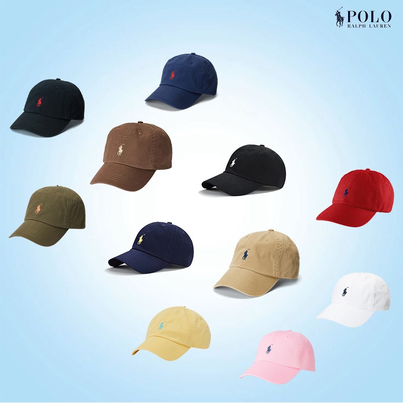มีให้เลือกหลายสี/Polo Ralph Lauren Classic Cap ปรับขนาดได้