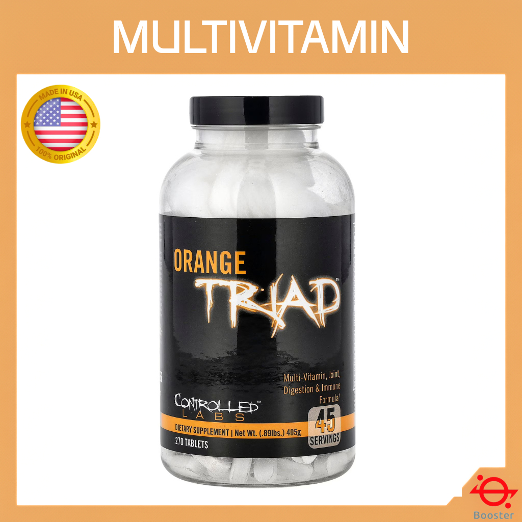 ⚡พร้อมส่ง⚡Controlled Labs Orange Triad [270เม็ด]