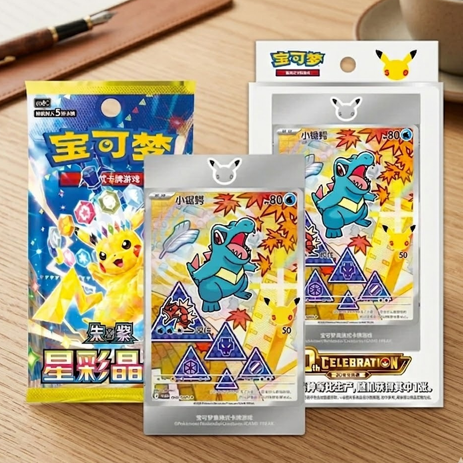 [พร้อมส่ง] Series 2 Pokemon First Partner ภาษาจีน โปเกม่อนการ์ด TCG Chinese 30th Anniversary