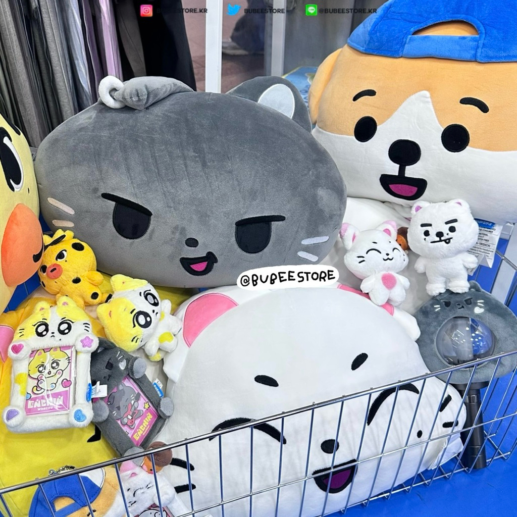 (ใช้โค้ดลด 20% สูงสุด 1000.-) พร้อมส่ง มีส่งด่วน 🛵 ENHYPEN - Official Character 'ENCHIN' Plush Keyring / Face Cushion