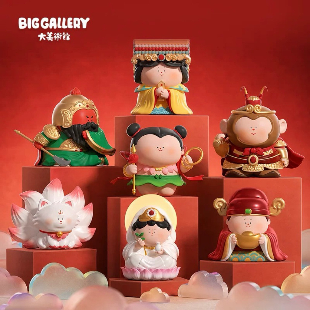 🍋สินค้าพร้อมส่ง🍋กล่องสุ่ม BIG GALLERY Guardians of Our Deities