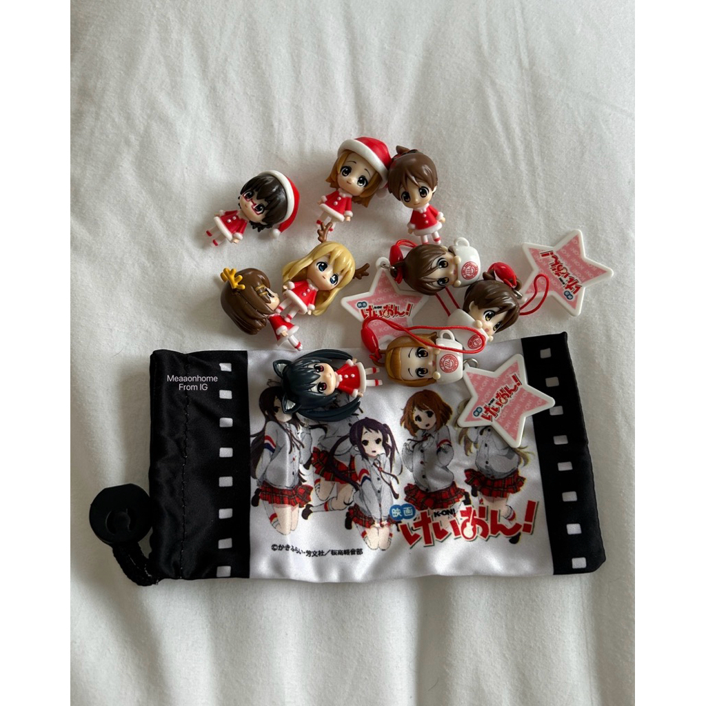 K-ON! Mini Figure Model Keychain Set, เซตรวมโมเดล(ขายทั้งภาพ)