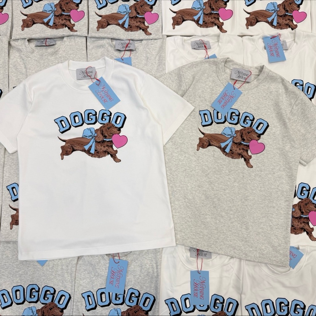 รวมเสื้อยืดป้าย Nothing house/Unreal ทรงOversize