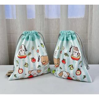 Moshi Moshi กระเป๋าหูรูด ถุงหูรูด กระเป๋าผ้ามีหูรูด DRAWSTRING BAG
