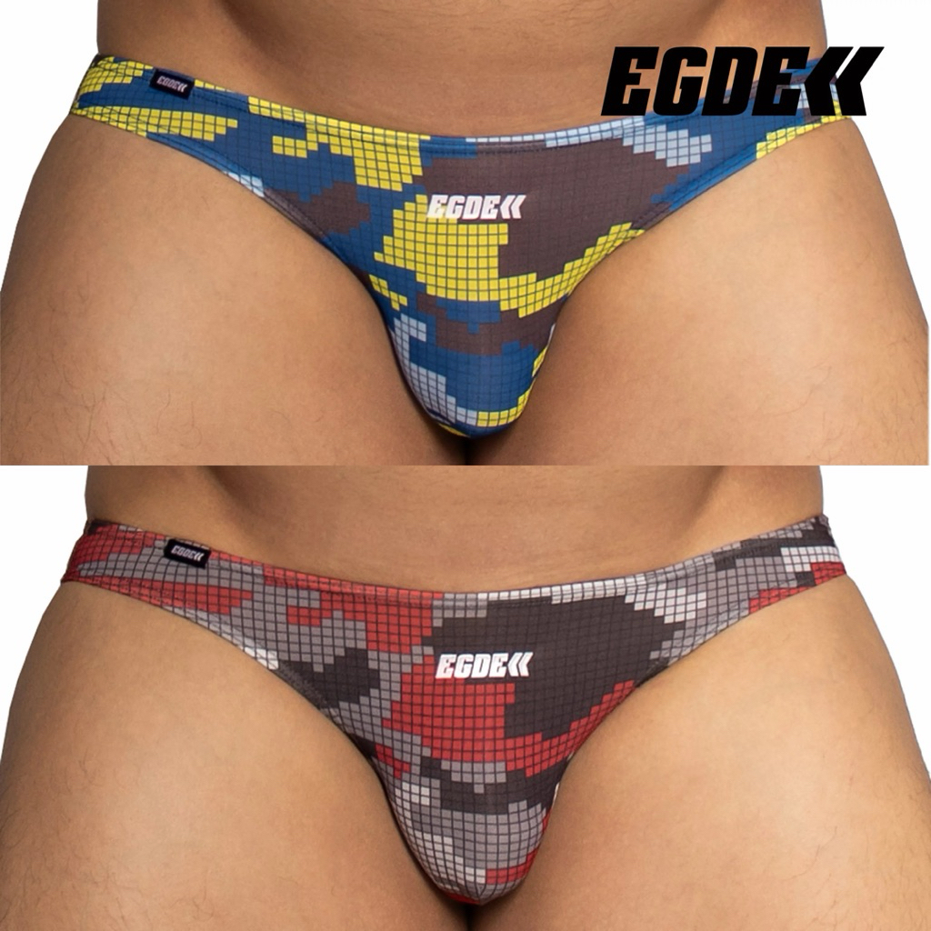 EGDE Underwear Bikini DIGITAL CAMO super low-rise bikini กางเกงใน EGDE JAPAN