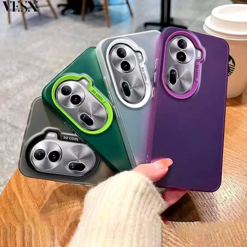 เคส ผิวด้าน IMD ใช้สำหรับOppo Reno12 Pro Reno11F Reno11 Pro Reno10 Reno10Pro กันกระแทก