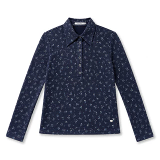ÉTOILE BNK GIGI SNAP POLO โปโลเนื้อผ้ายืดหลายสี (สินค้าพรีออเดอร์บางสีและไซส์)