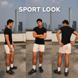 (กทม ส่งด่วน 4 ชม) BBX - SLIMFIT TEE (17สี) เสื้อยืดทรงสลิมฟิตรัดกล้าม ผ้านุ่ม ไม่ยับ ยืดหยุ่นสูง
