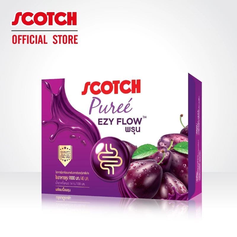 Scotch สก๊อต เพียวเร่ พรุนสกัดเข้มข้นสูตรใหม่เพิ่มยังเบอร์รี่ 40 มล. (แพ็ก 12 ขวด) จำนวน 1 แพ็ก (กระตุ้นการขับถ่าย) thumbnail 7