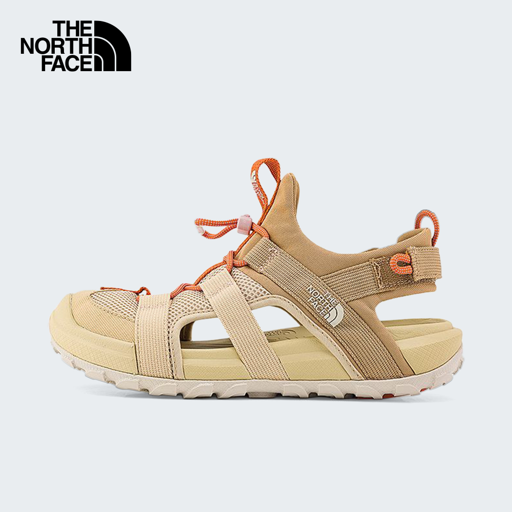 THE NORTH FACE WOMEN EXPLORE CAMP SHANDAL - PALE KHAKI/IRON BRONZE รองเท้าแตะรัดส้น