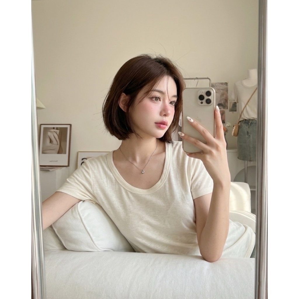 🙃เสื้อยืดคอกลมcotton 🐰