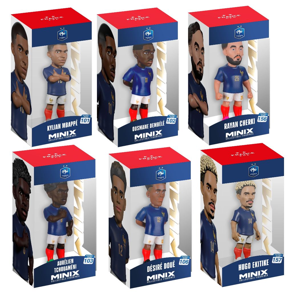 Minix Football World Cup 12 cm France Team รหัส WC FRANCE