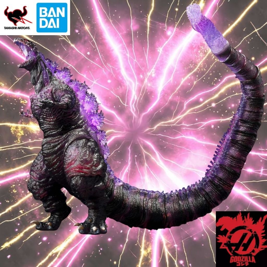 Bandai(บันได) TAMASHII S.H.MonsterArts Godzilla 2016 Fourth Form Awakening -Movie Graphic Plus- 12+