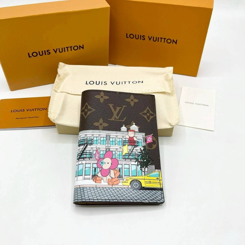 LV CARD PASSPORT BAG