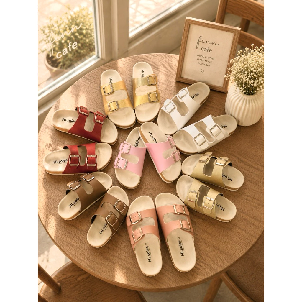 hi.soles รองเท้าเด็ก รองเท้าแตะ วินเทจ #baby