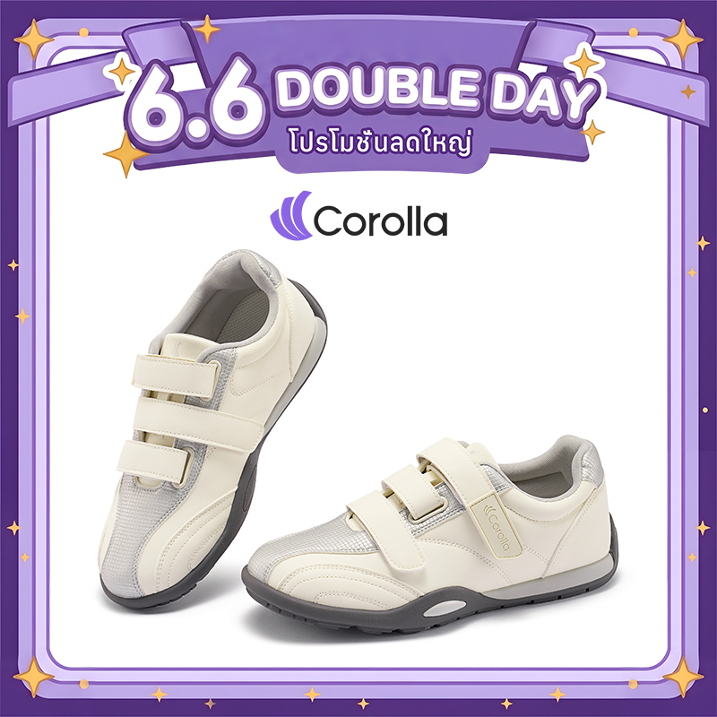 Corolla Tri-strap รองเท้ากีฬา ผู้หญิง ใส่สบาย น้ำหนักเบา สายรัด Velcro ระบายอากาศดี ใช้ได้ทุกวัน