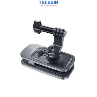 TELESIN GoPro / DJI / Insta360 360 Rotary Backpack Clip Mount คลิปหนีบสายกระเป๋า