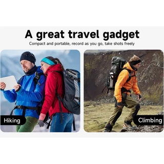 TELESIN GoPro / DJI / Insta360 360 Rotary Backpack Clip Mount คลิปหนีบสายกระเป๋า