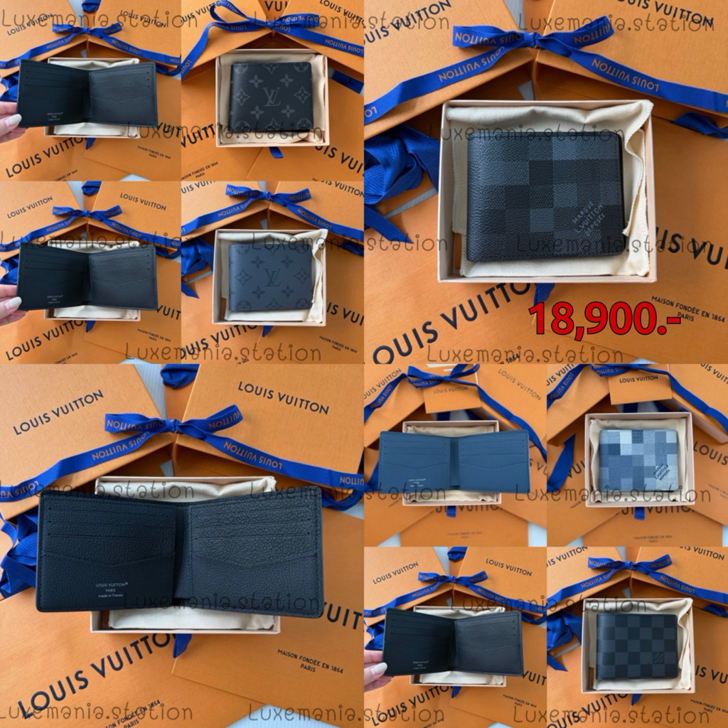 🇹🇭👜[พร้อมส่ง]: LV Slender Men Wallet รับลายไหนแจ้งทางแชทได้ค่า ‼️ก่อนกดสั่งรบกวนทักมาเช็คสต๊อคก่อนนะ
