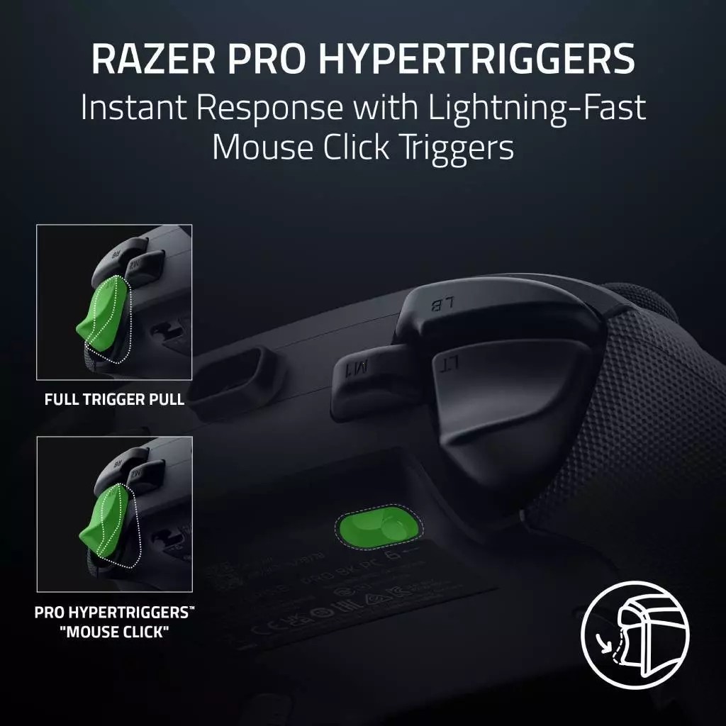Razer Phantom Wolf V3 Professional Edition 8K PC Gaming Wireless Controller for Computer Games
