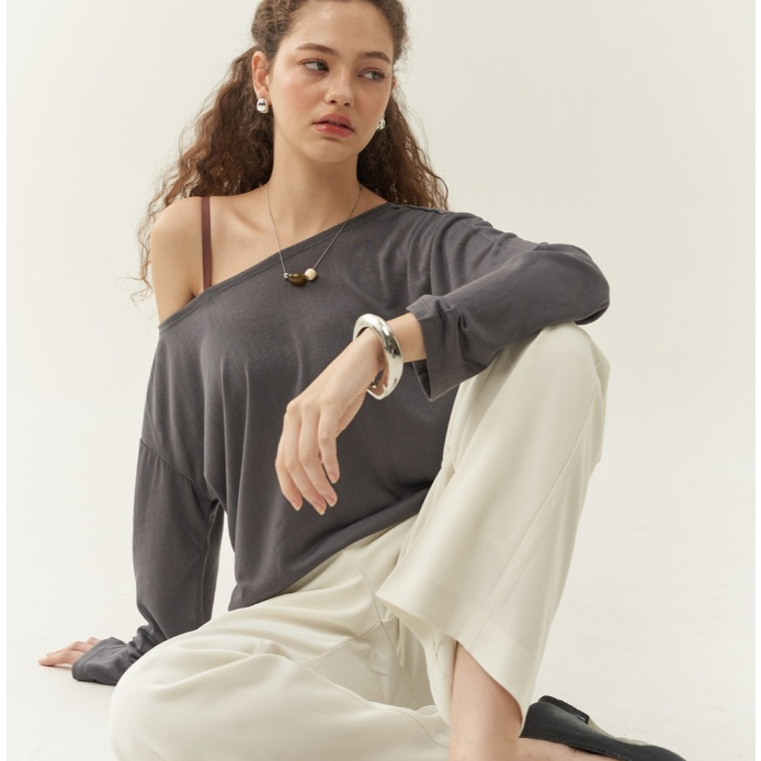 tresmade เสื้อเบสิคแขนยาว Basic Long Sleeve